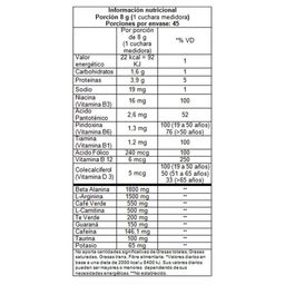 Suplemento Dietario Ultra Tech Pre N.O. Explosive Ripped x 360 g