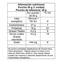 Suplemento Dietario Ultra Tech Protein Bar sabor Chocolate x 50 gr x 12 Un