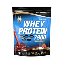 Suplemento Dietario Gentech Whey Protein Sabor Chocolate x 500 g