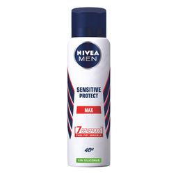 Desodorante Nivea Men Sensitive Max sin Siliconas en Aerosol x 150 ml