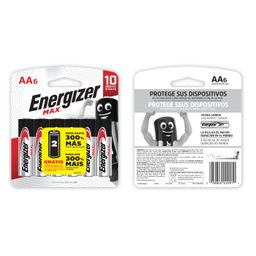Pilas Energizer Max AA x 6 un