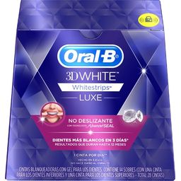 Cintas Blanqueadoras Oral-B 3D White Luxe x 28 un
