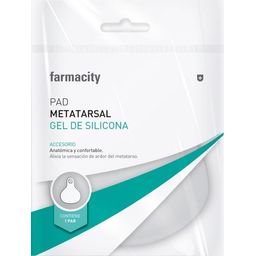 Pad Metatarsal Farmacity Gel de Silicona x 2 un
