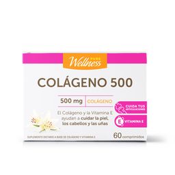 Suplemento Dietario Pure Wellness Colágeno 500 g x 60 un