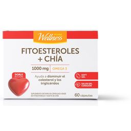 Suplemento Dietario Pure Wellness Fitoesteroles + Chía 1000 mg 60 un