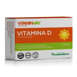 Suplemento Nutricional Vitamin Way Vitamina D x 30 un