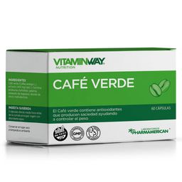 Suplemento Dietario Vitamin Way Café Verde 500 mg x 60 un