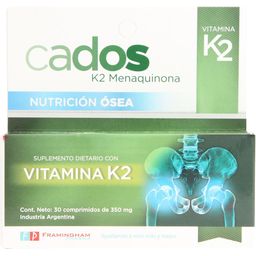 Suplemento Dietario Cados K2 Menaquinona x 30 comprimidos