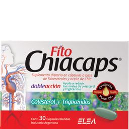 Suplemento Dietario Fito Chiacaps x 30 cápsulas blandas