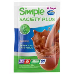 Suplemento Dietario Simple Saciety Chocolate x 33 g