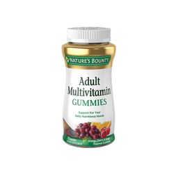 Suplemento Dietario Nature's Bounty Adult Multivitamins Gummies x 75 Comprimidos