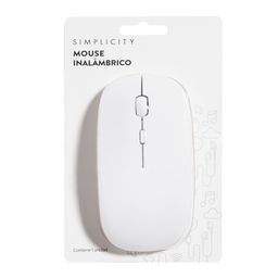 Mouse Inalámbrico Simplicity Blanco