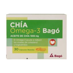 Suplemento Dietario Bagó Aceite de Chía 1000 mg x 30 un