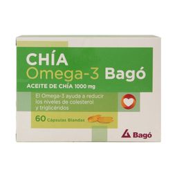 Suplemento Dietario Bagó Aceite de Chía 1000 mg x 60 un