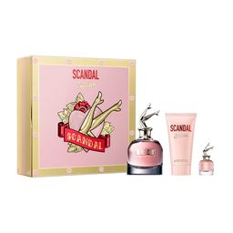 Set Jean Paul Gaultier EDP Scandal x 80 ml + Body Lotion x 75 ml + EDT x 10 ml