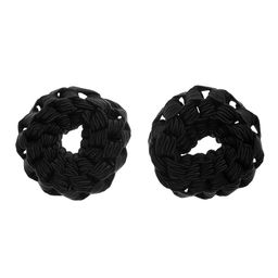 Elásticos de Pelo Wav Compactos x 2 un