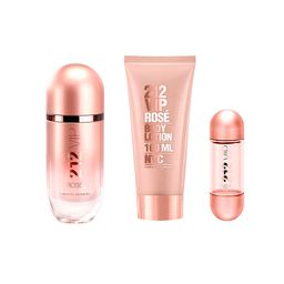 EDP Carolina Herrera 212 VIP Rosé + Body Lotion x 100 ml + EDP x 30 ml
