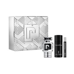 EDT Rabanne Phantom x 100 ml + Desodorante x 150 ml + EDT x 10 ml