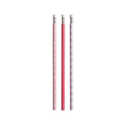 Set Simplicity de Lapices Negros Rosas x 3 un