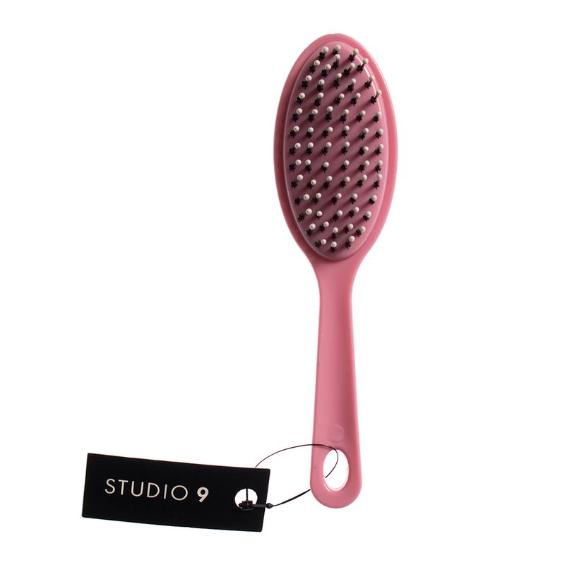 cepillo-studio-9-oval-chico-rosa