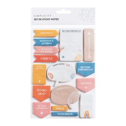 Set Simplicity Sticky Notes Multi Abstract