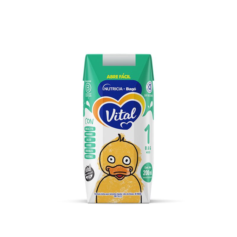 Leche Bebe Infantil En Polvo Vital 2 X 800 Gr Nutricia Bago