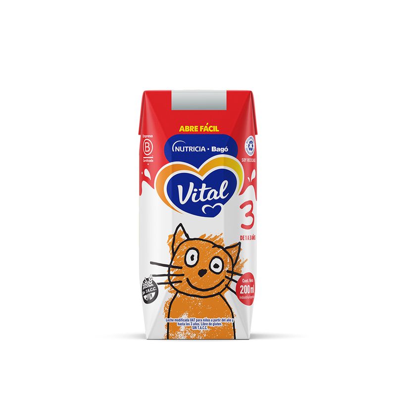 Vital 1 Leche Infantil De 0 A 6 Meses Brik 200Ml