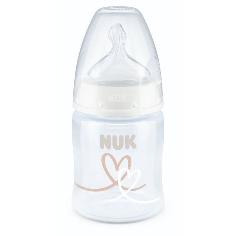 Mamadera NUK Control de Temperatura Corazón 0 a 6 m x 150 ml