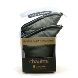 Set Chuna Chaulata Matelassé Verde Militar x 250 g