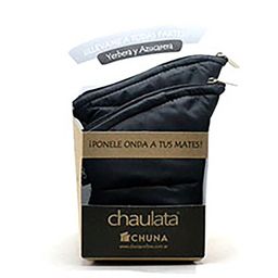 Set Chuna Chaulata Matelassé Negro x 250 g