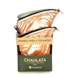 Set Chuna Chaulata Matelassé Rosa Brillante x 250 g