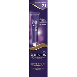 Pomo de Coloración Permanente Koleston en Crema 71 Rubio Cenizo Mediano