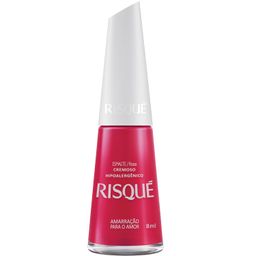 Esmalte para Uñas Risqué Color Rosas 300 Amarracao de Amor x 8 ml