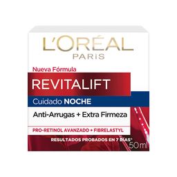 Crema Hidratante L'Oreal París Revitalift Antiarrugas Noche x 50 g