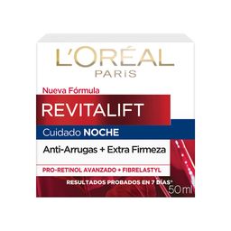 Crema Hidratante L'Oreal París Revitalift Antiarrugas Noche x 50 g