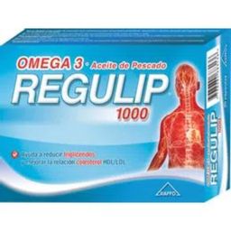 Suplemento Dietario Regulip Omega 3 x 20 un