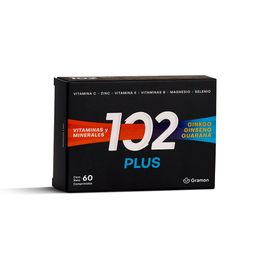 Suplemento Dietario 102 Plus Vitaminas y Minerales x 60 comp