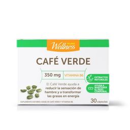 Suplemento Dietario Pure Wellnes Café Verde 350 mg x 30 cápsulas