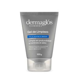 Gel de Limpieza Facial Dermaglós Hombres Pieles Mixtas a Grasas x 100 g