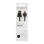 cable-usb-simplicity-silicona-osito-negro-type-c