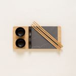 set-de-sushi-mishka-bamboo-negro-x-30x14-cm
