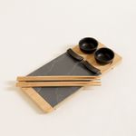 set-de-sushi-mishka-bamboo-negro-x-30x14-cm