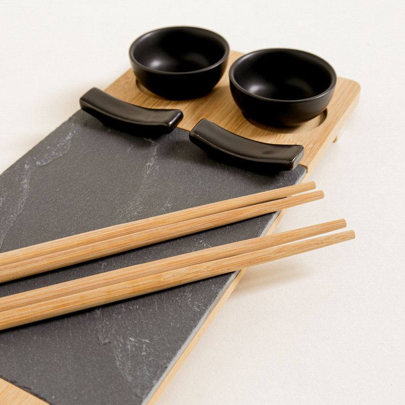 set-de-sushi-mishka-bamboo-negro-x-30x14-cm