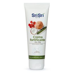 Crema Facial Fortificante Día Sri Sri Tattva Coco Pepino y Rosa x 100 g