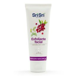 Exfoliante Facial Sri Sri Tattva Aloe Vera, Uva y Limón x 100 g