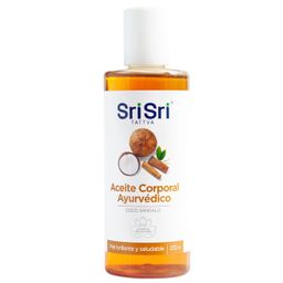 Aceite Corporal Ayurvédico Sri Sri Tattva Coco y Sándalo x 200 ml