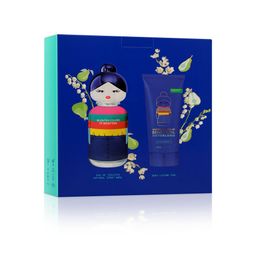 Set Benetton Sisterland Blue EDT x 80 ml + Body Lotion x 75 ml