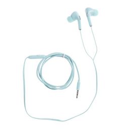 Auriculares Simplicity Simples con Micrófono Celeste