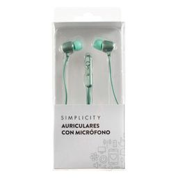 Auriculares Simplicity con Micrófono Acqua