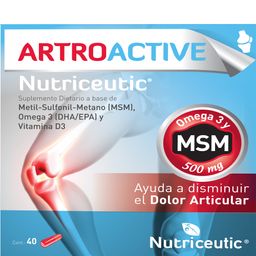 Suplemento Dietario Nutriceutic Artroactive x 40 cápsulas